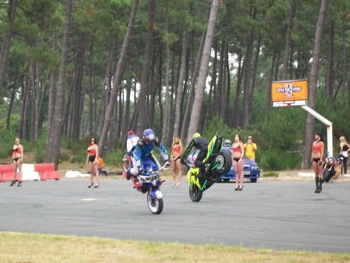 Photo shooting motard Libourne