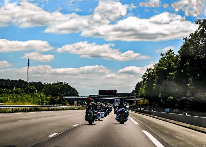 Photo shooting motard Libourne