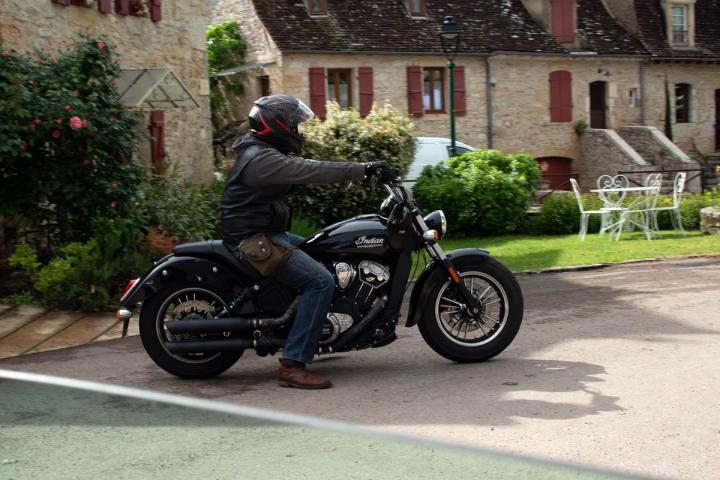 Photo shooting motard Libourne